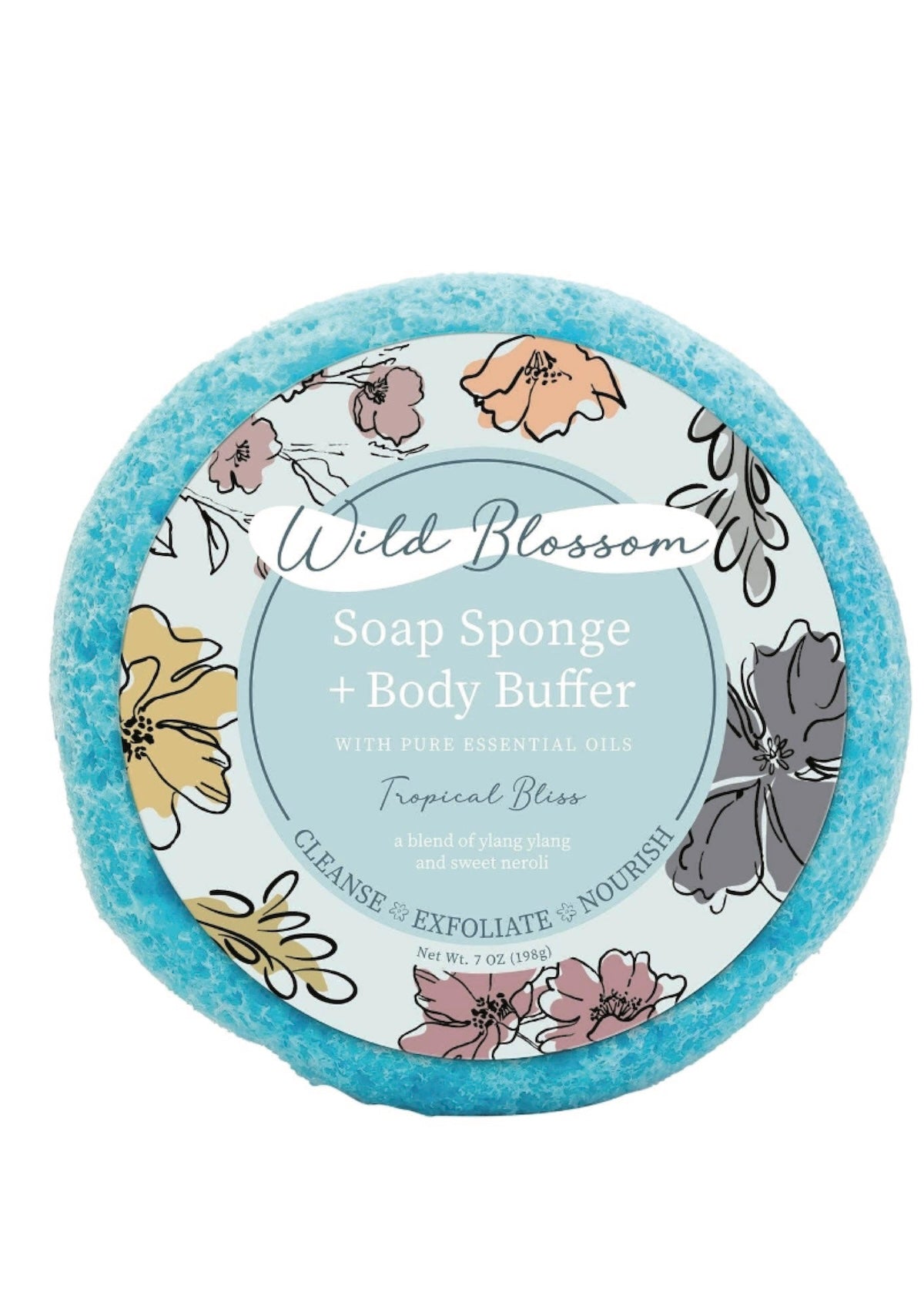 Tropical Bliss Soap Infused Body Buffer | Exfoliating & Moisturizing - Foxy’s