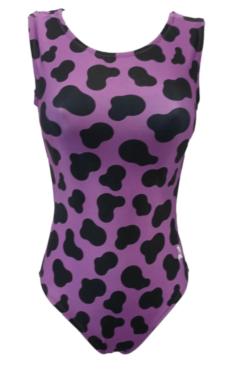 Purple Passionate Cow Gymnastics Leotard by Foxy's - Foxy’s