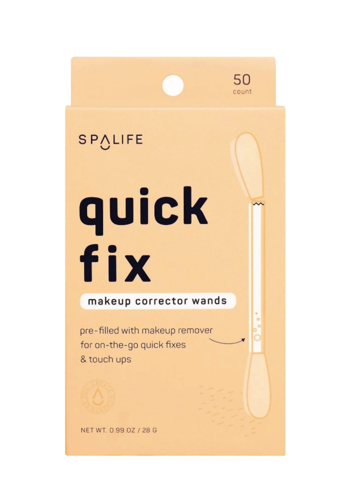 Quick Fix Makeup Corrector Wands - 50 Count | Erase Mistakes with Foxy's! - Foxy’s