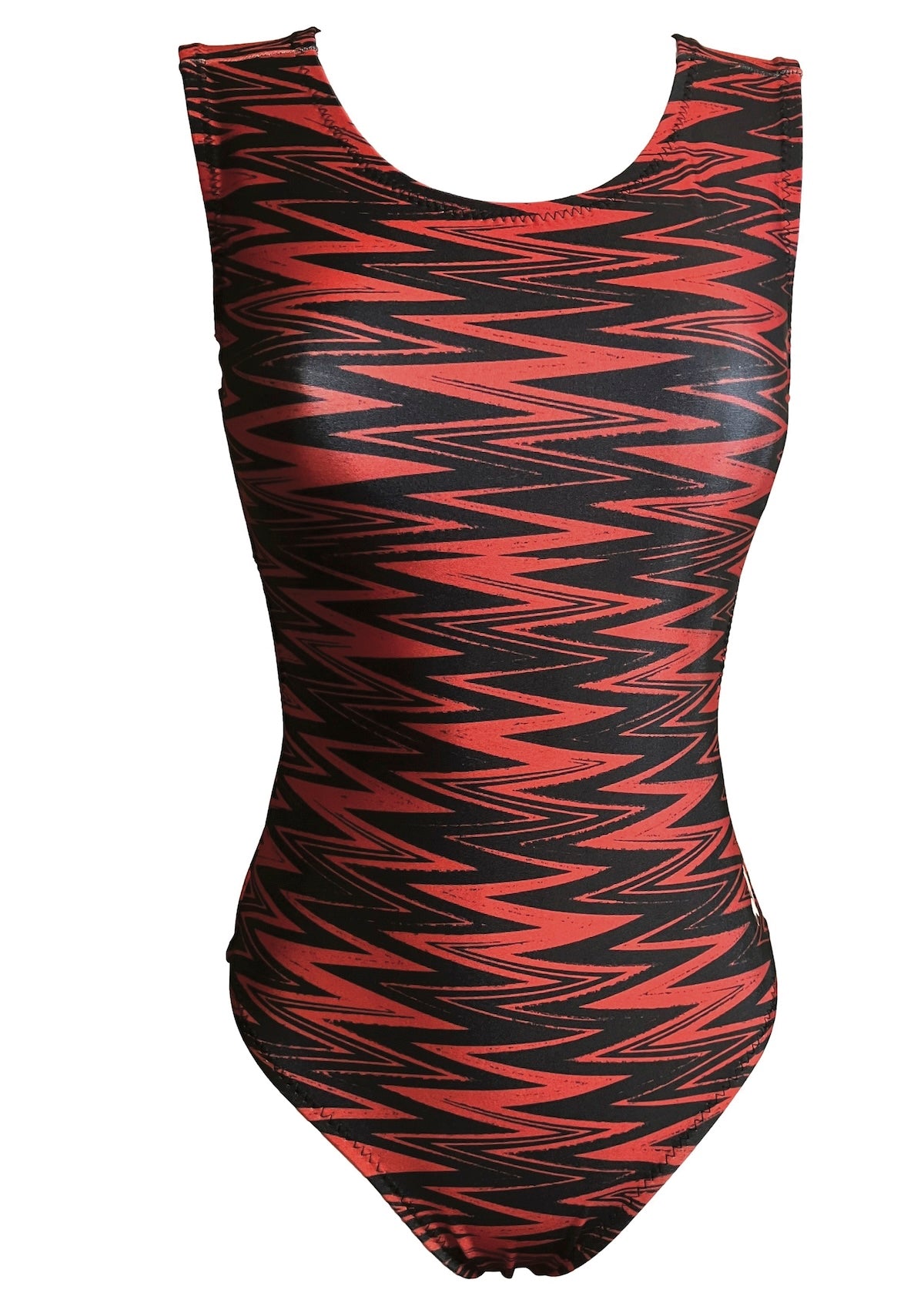 Red Lightning Leotard by Foxy's - Gymnastics & Dance Comfort - Foxy’s