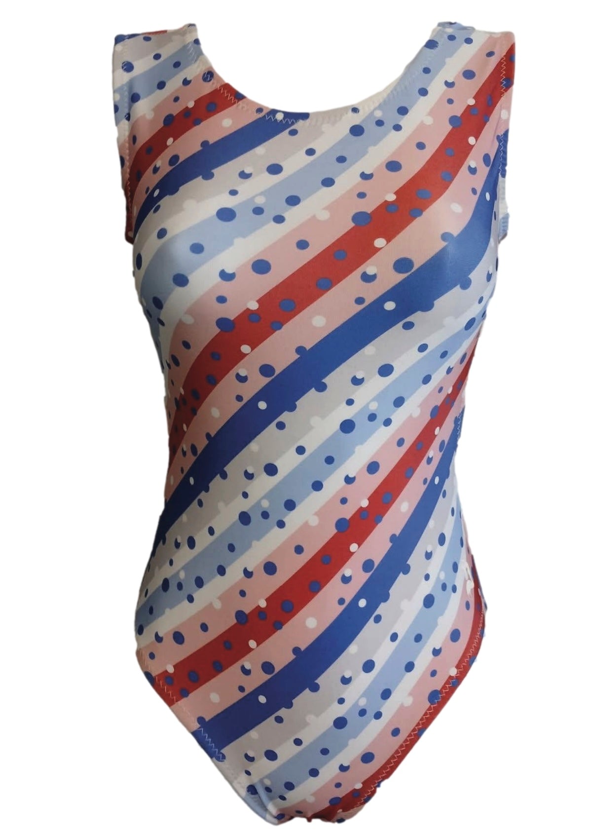 American Seltzer Leotard - Patriotic Gymnastics Leo | Foxy's - Foxy’s