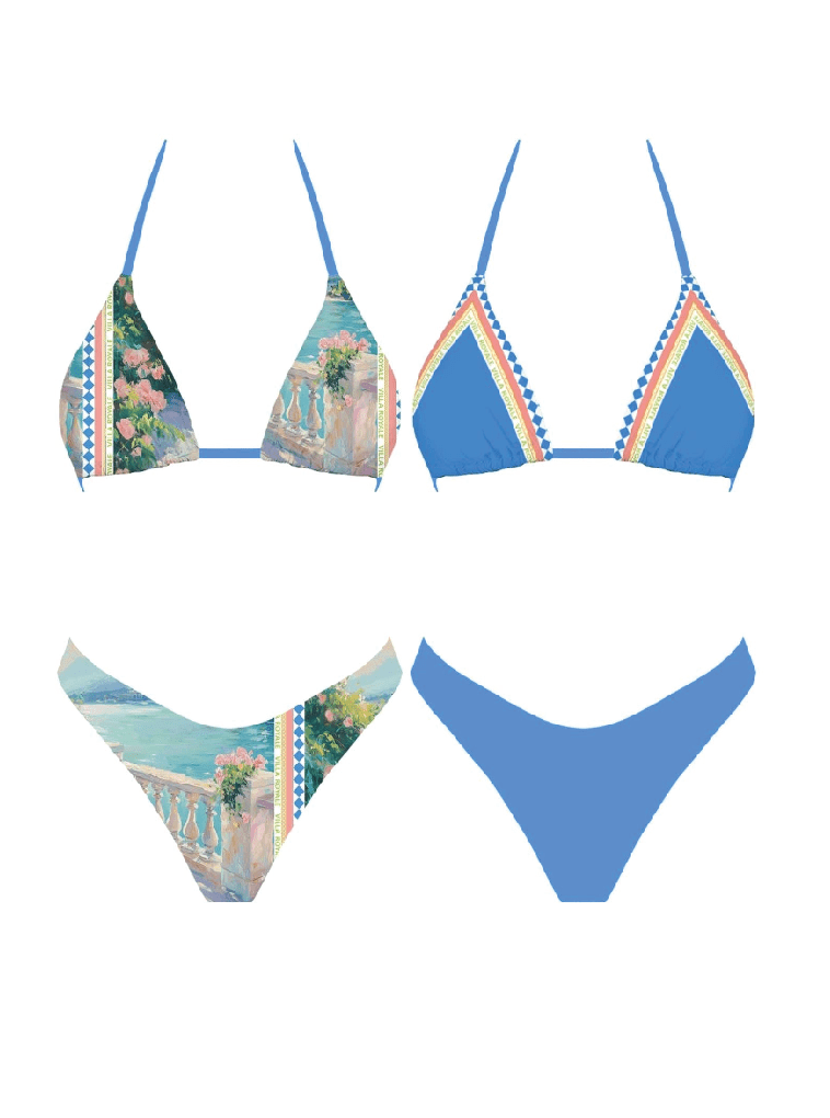 Saint - Tropez Reversible Bikini Set for Women - Foxy’s