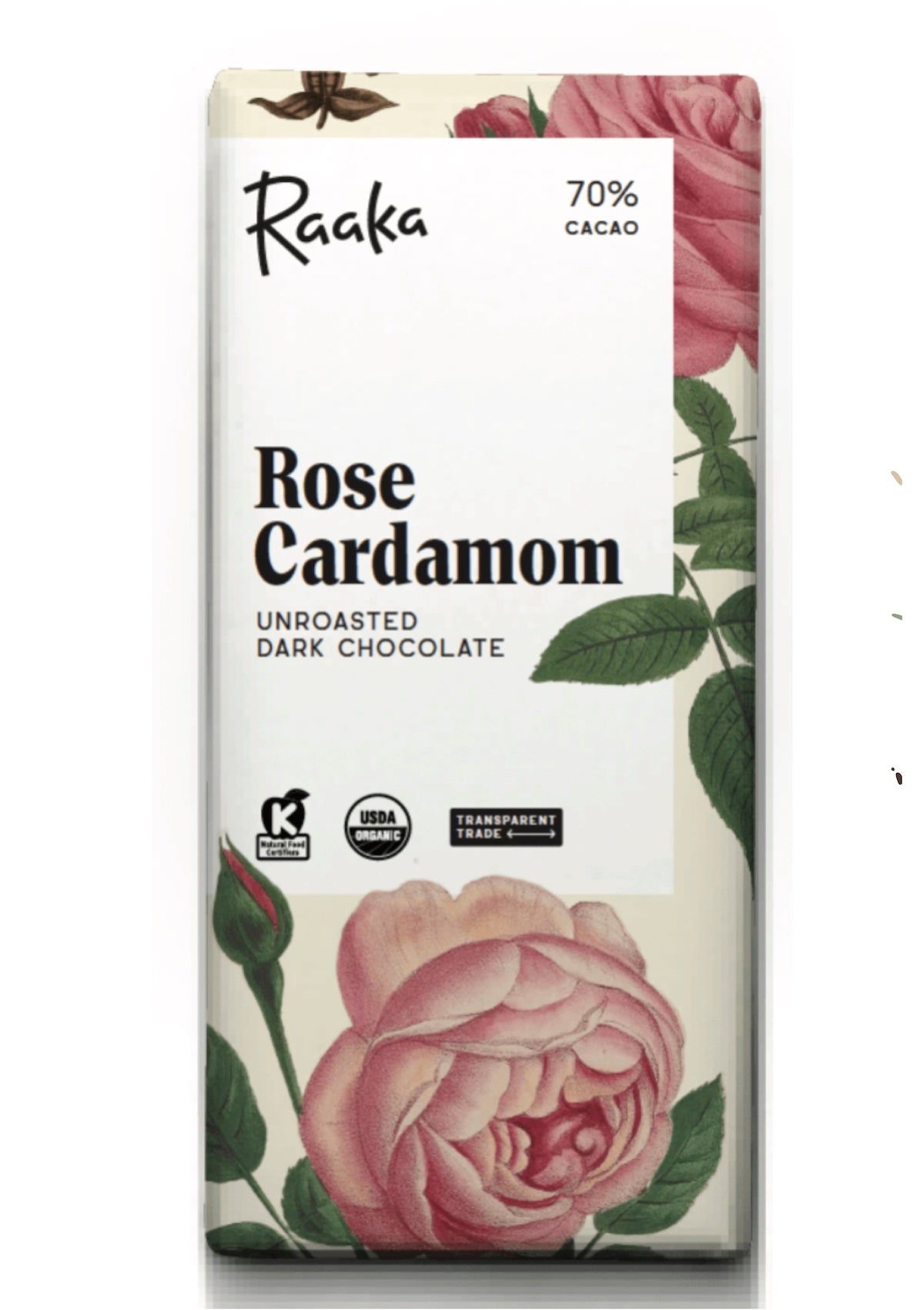70% Rose Cardamom Bar - Foxy’s