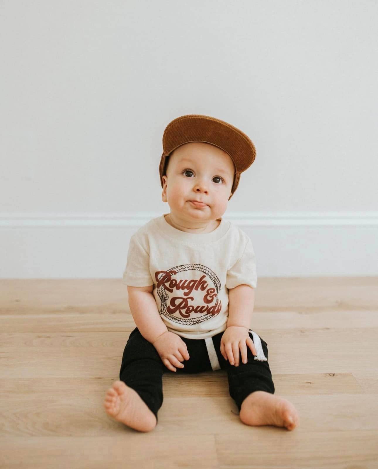 Boys Rough and Rowdy Western Tee (Size 5T) - Foxy’s