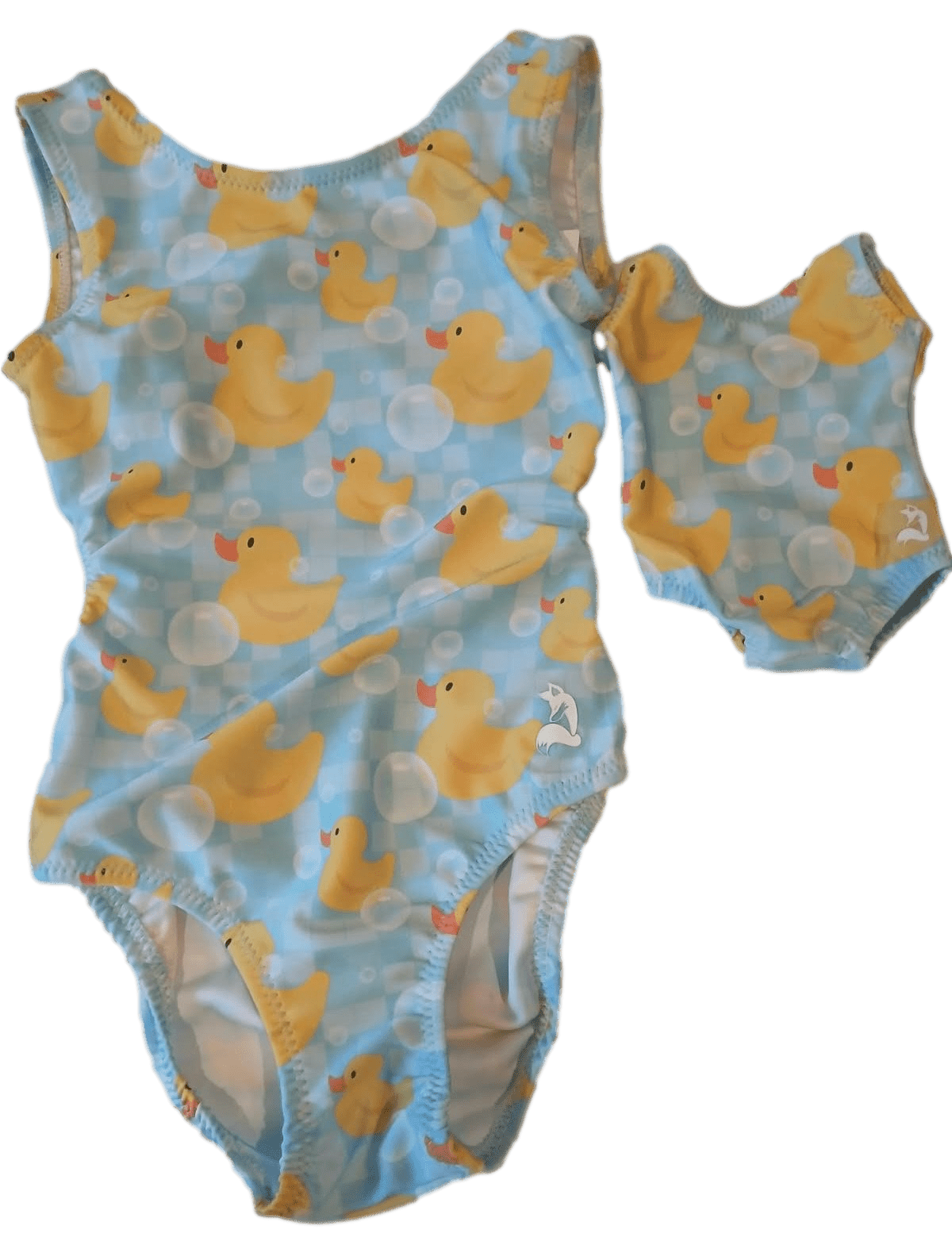 Rubba Dubs Tumble Tot Matching Doll Leotard Set for Kids - Foxy’s