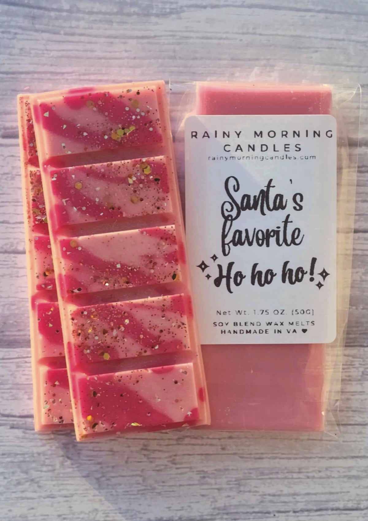 Santa's Favorite HoHoHo | Winter Snap Bar Wax Melts - Foxy’s