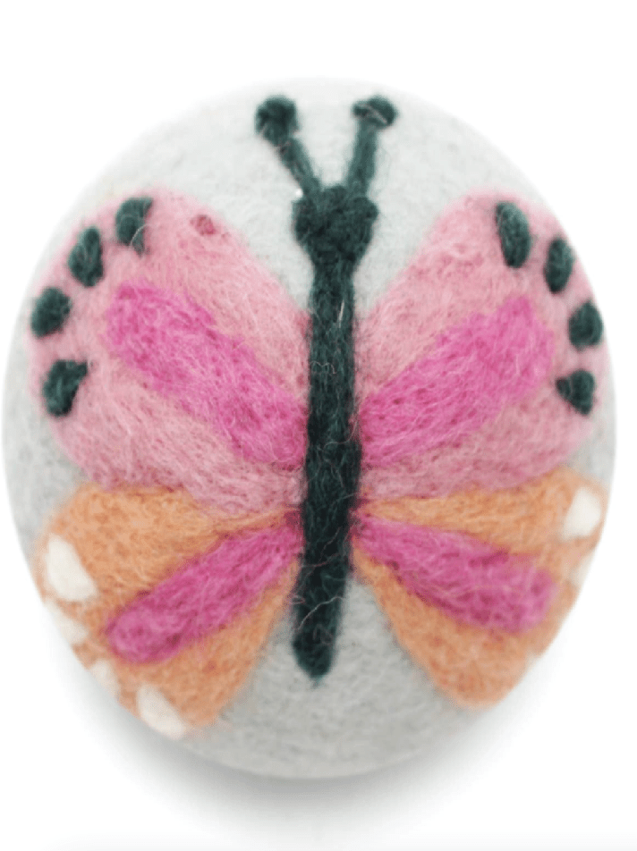 Butterfly: Eco Wool Dryer Balls Fair Trade - Foxy’s
