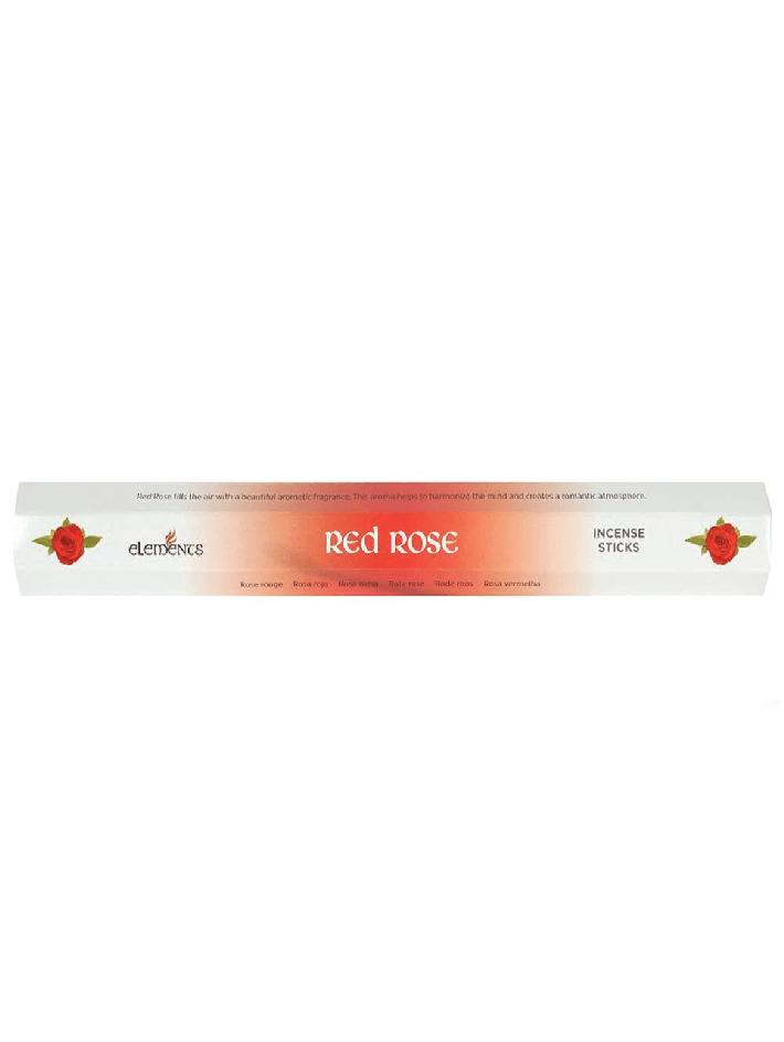 Red Rose Incense Sticks - Aromatherapy for Relaxation & Yoga - Foxy’s