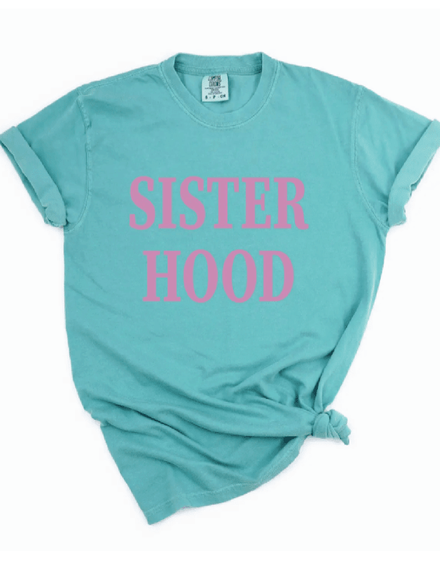 Sisterhood Comfort Colors Tee for Girls | Soft & Trendy T-Shirt - Foxy’s