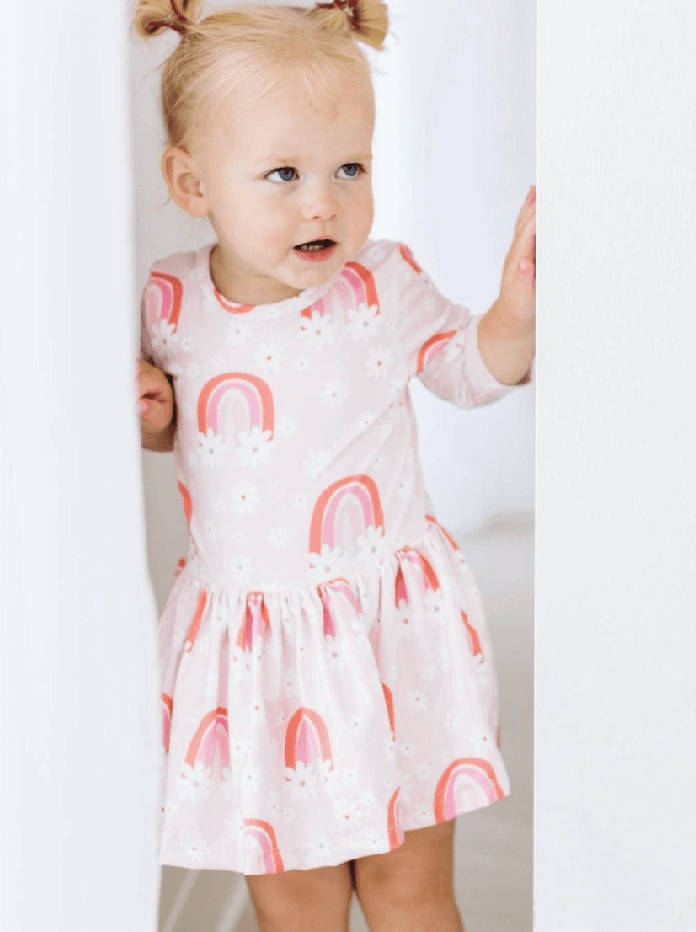 Fun & Flowers Baby Bodysuit - 12 Month Size - Twirl into Joy! 🌸 - Foxy’s