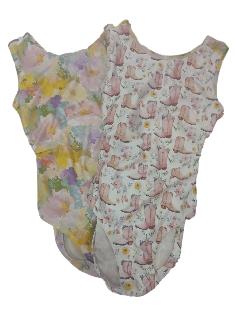 Cowgirly Leotard for Girls (Choose Your Style) - Foxy’s