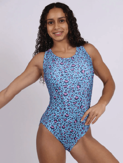 Cheetah Power Leotard - Foxy's Leos - Gymnastics & Dance - Made in USA - Foxy’s
