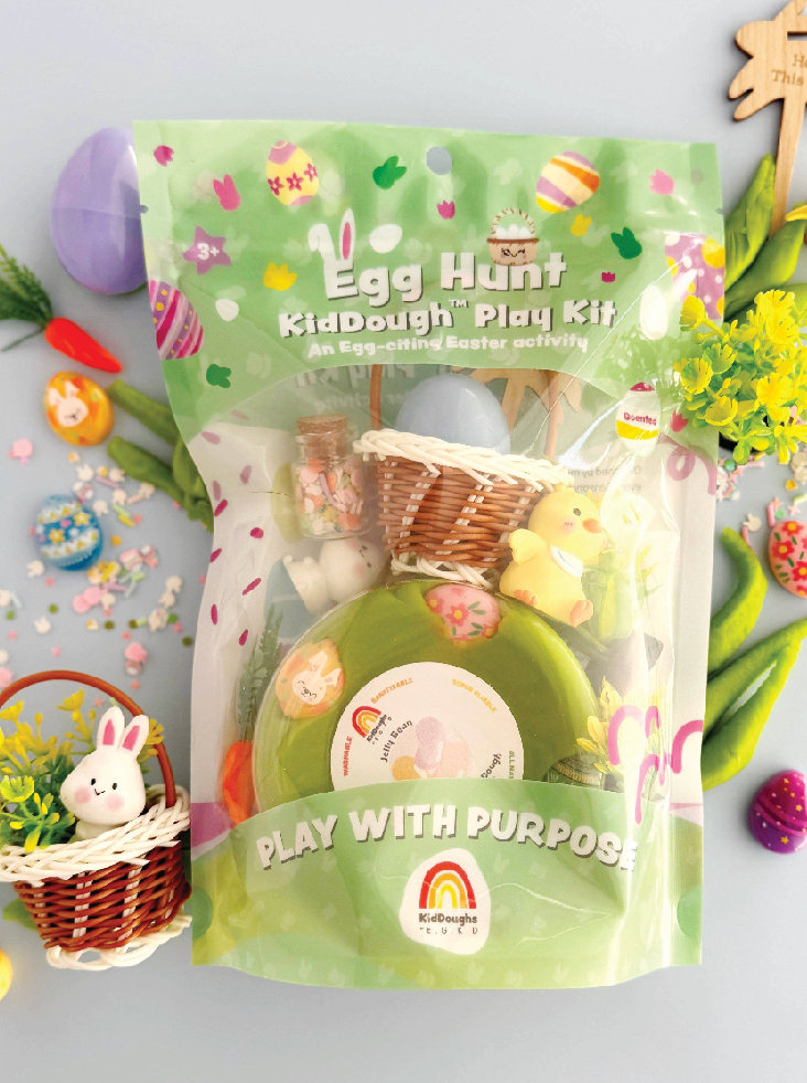 Egg Hunt KidDough Play Kit - Foxy’s