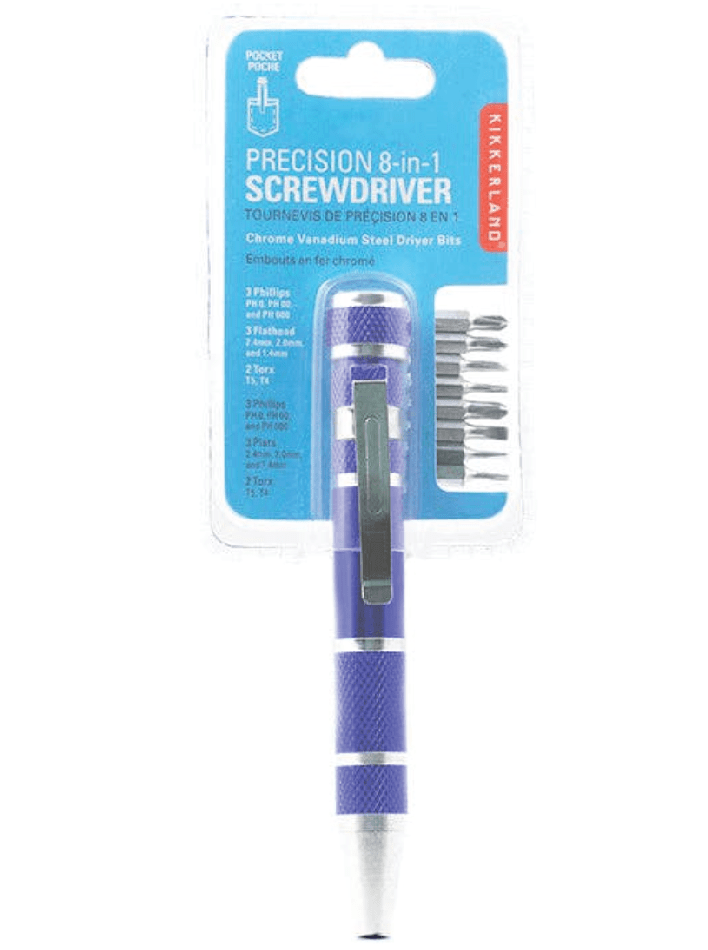 PRECISION 8 - IN - 1 SCREWDRIVER ASSORTED - Foxy’s