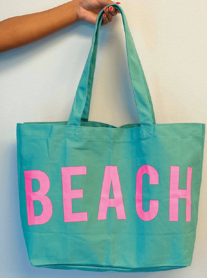 Well Made Beach Canvas Tote - Foxy’s