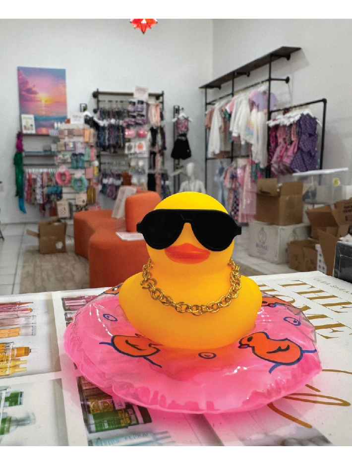 Floaty McFly Rubber Ducky - Foxy’s