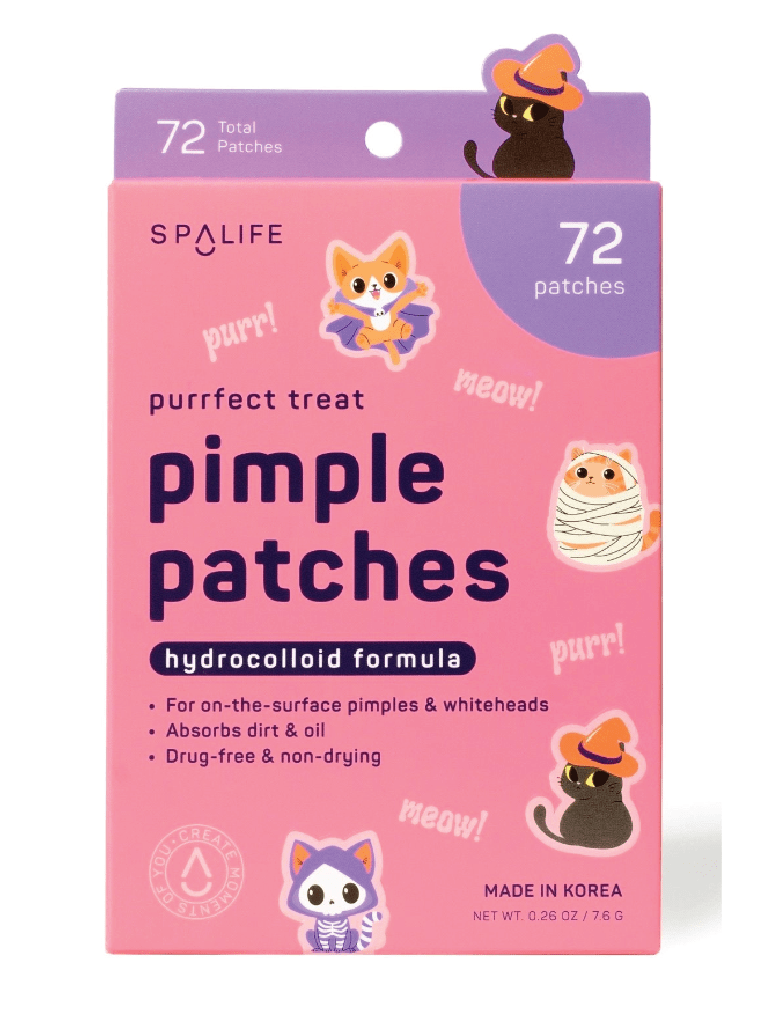 Purrrfect - Treat Hydrocolloid Halloween Pimple Patches - Foxy’s