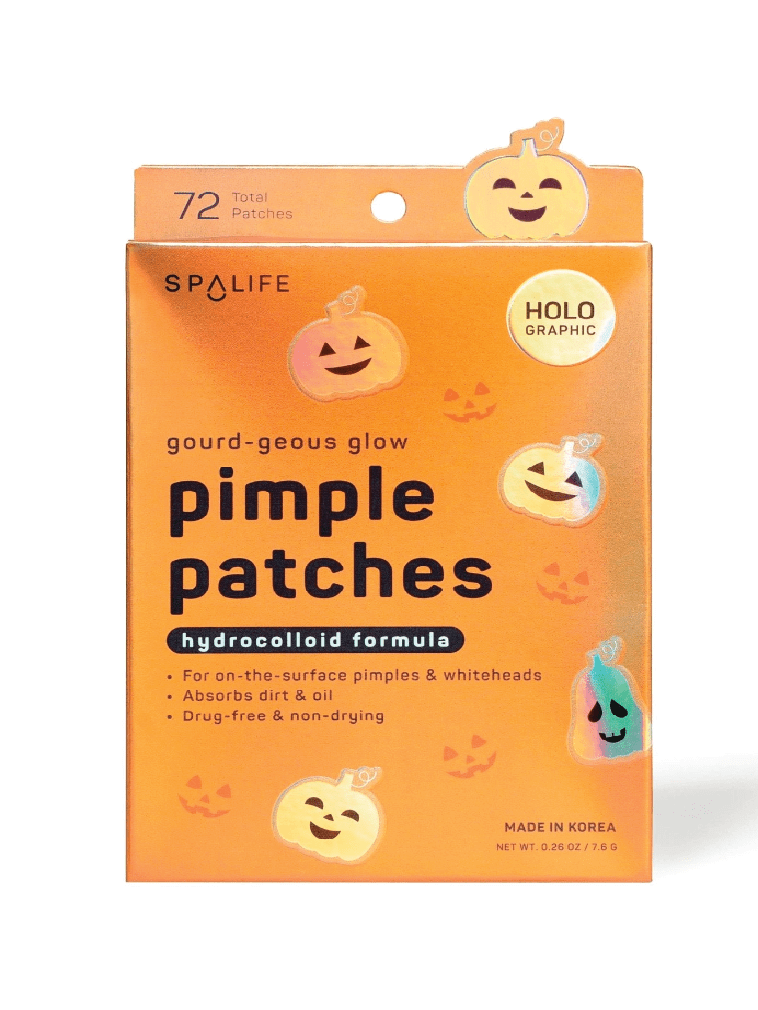 Halloween Holographic Pumpkin Pimple Patches - Foxy’s