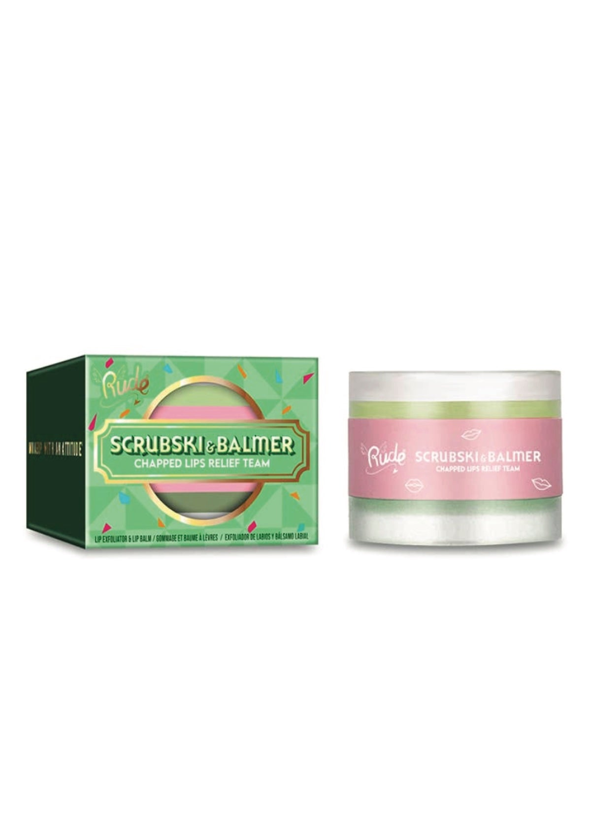 Scrubski & Balmer Lip Exfoliator and Lip Balm - Foxy’s