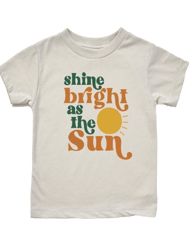 Shine Bright Sun Tee - Youth Size Small - Gymnastics & Dance Ready! - Foxy’s
