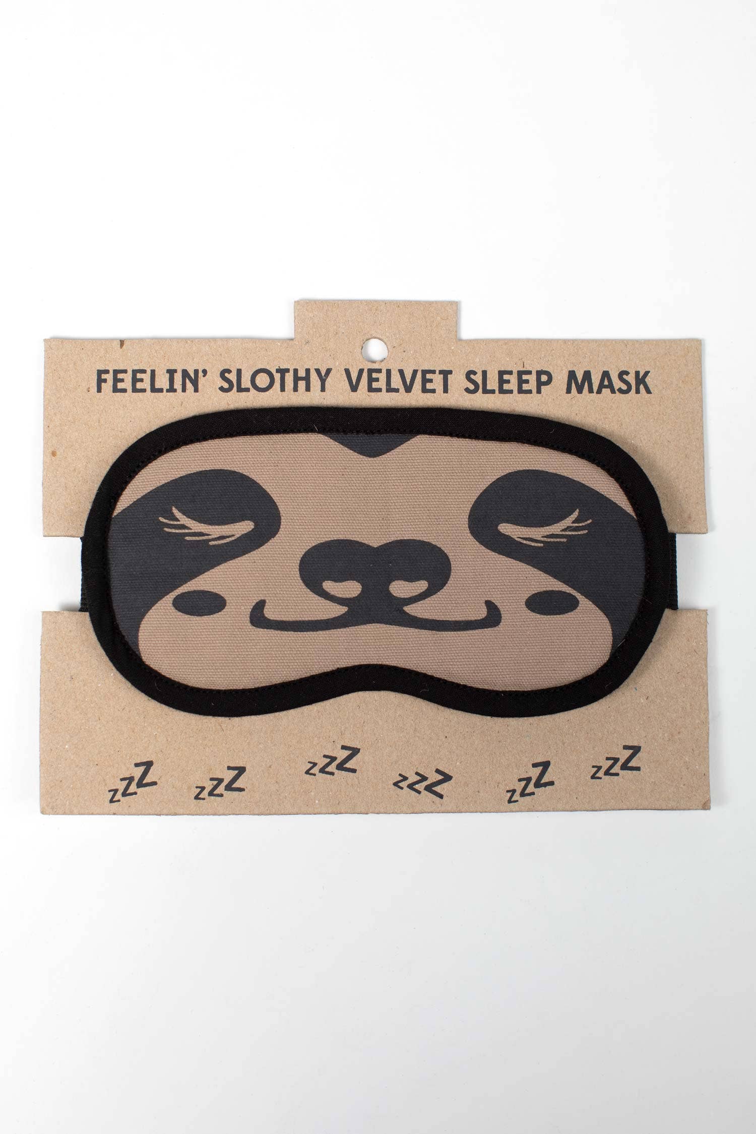 Sloth Velvet Sleep Mask - Foxy’s