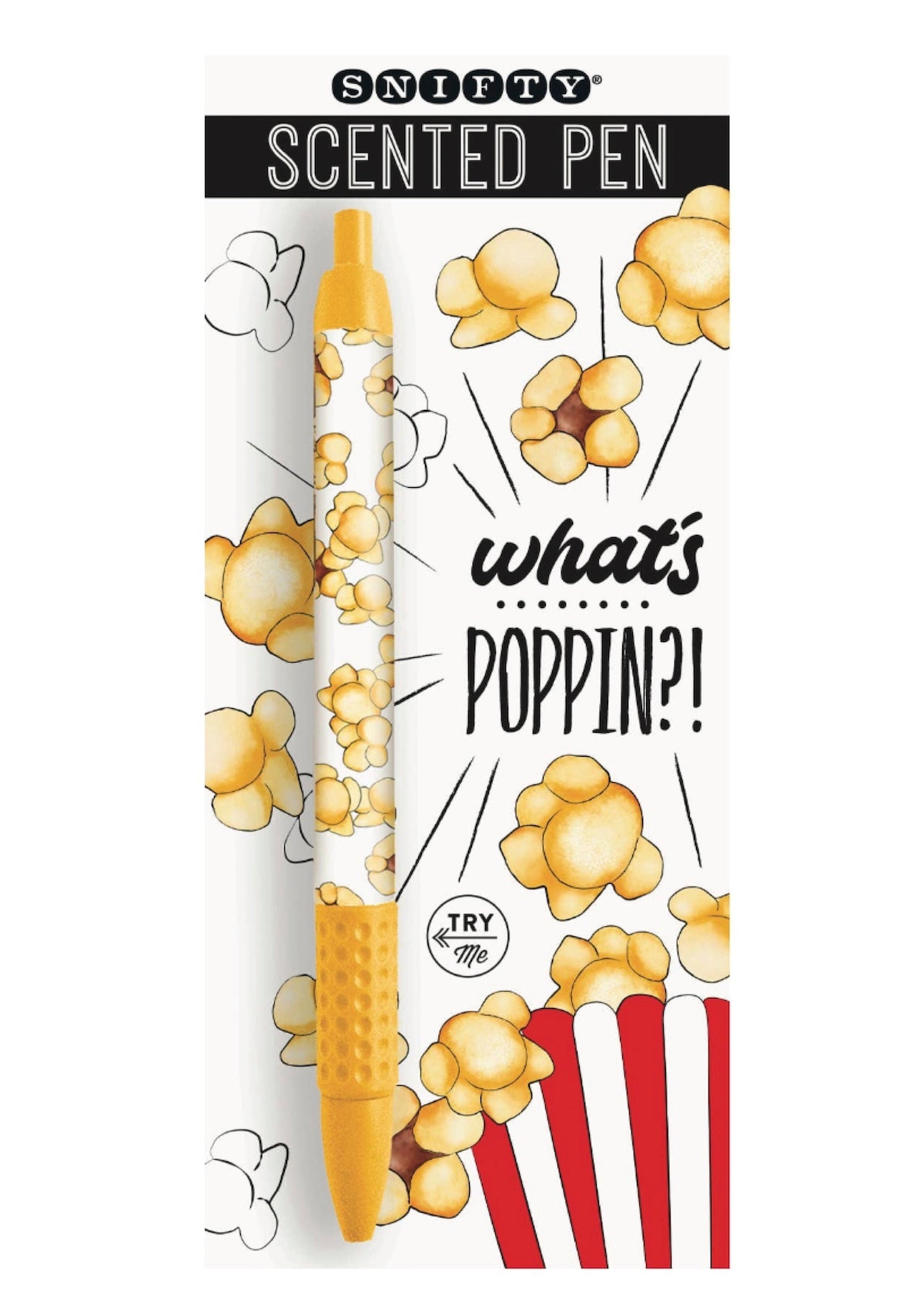 Snifty Popcorn Scented Pen: A Pop of Fun for Every Page! - Foxy’s