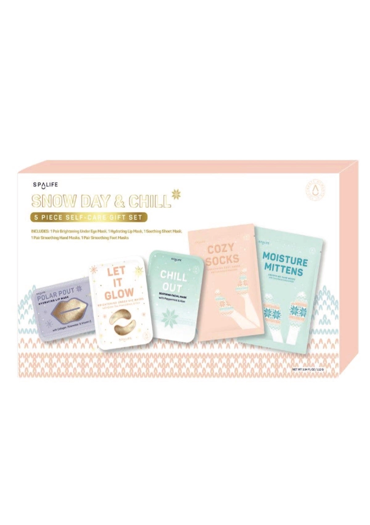 Holiday Snow Day & Chill 5 Piece Self - Care Gift Set - Foxy’s