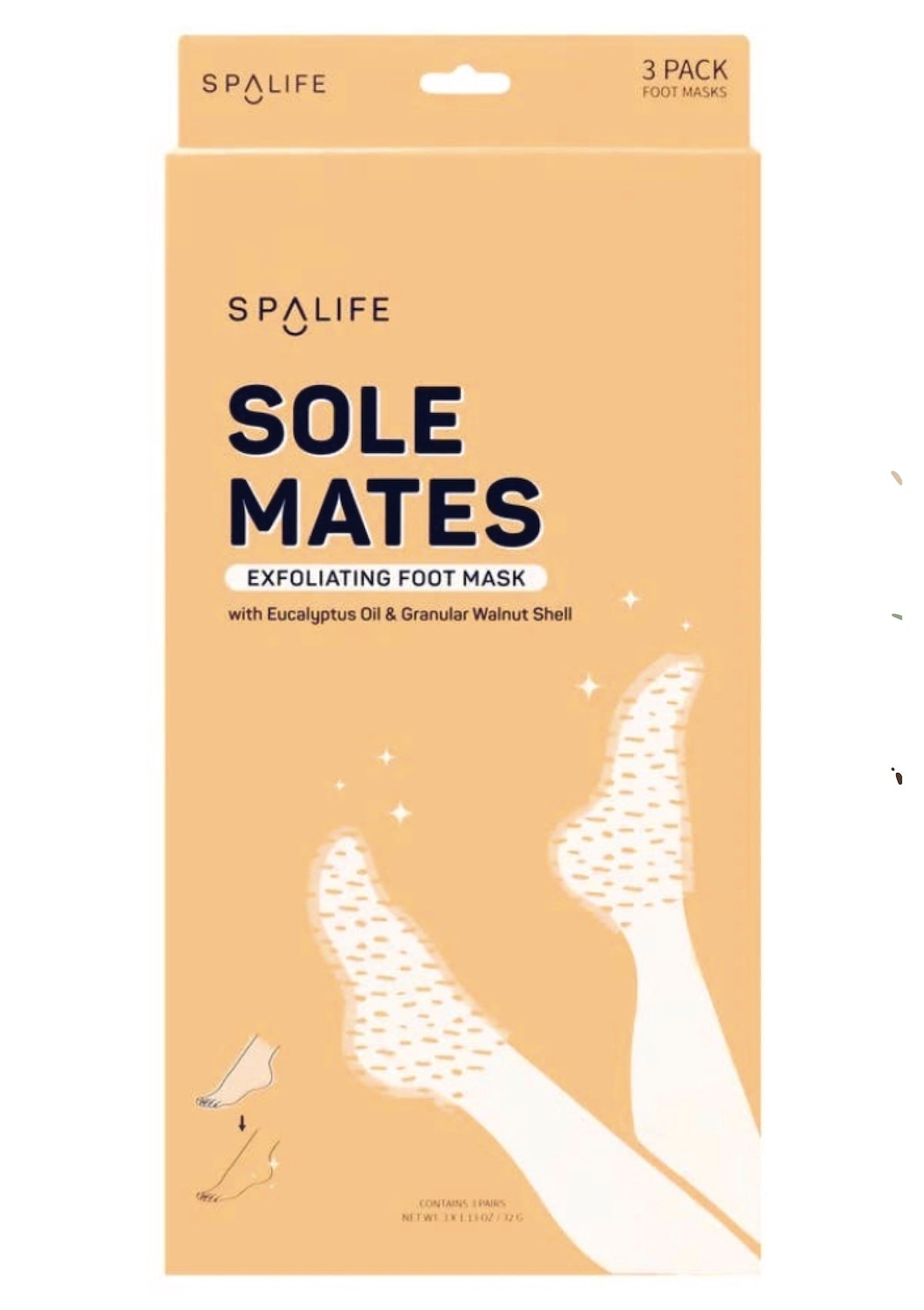 Sole Mates Exfoliating Foot Mask - Get Soft Feet Now! | Foxy's - Foxy’s