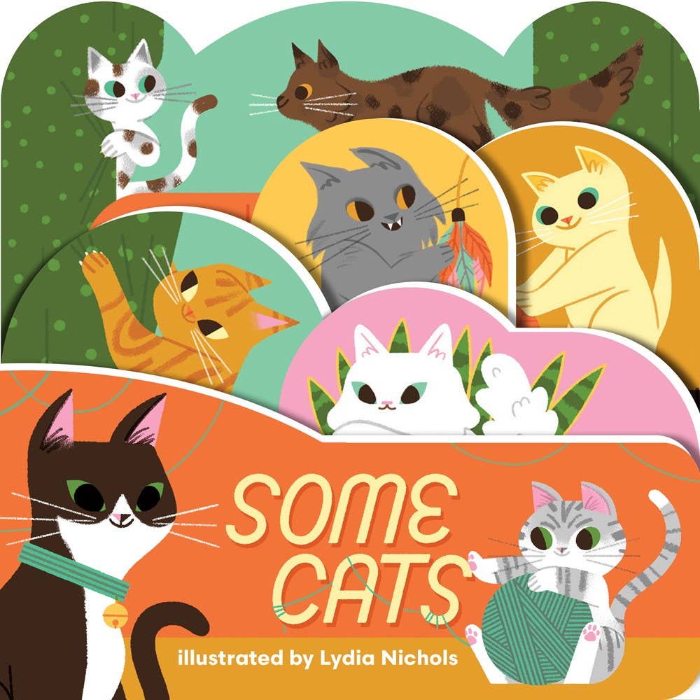Some Cats: A Colorful Children's Board Book by Gibbs Smith - Foxy’s