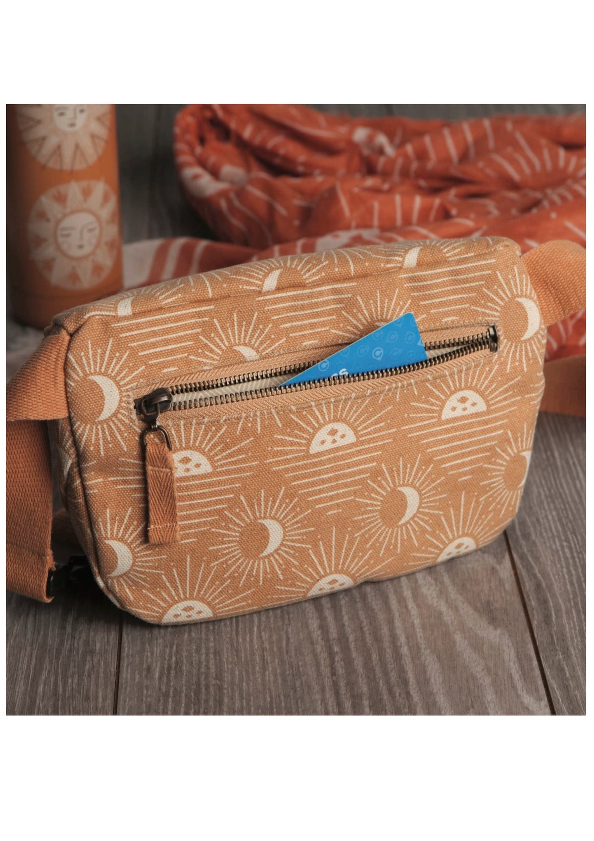 Danica Studio Soleil Cotton Canvas Hip Bag Adjustable Strap - Foxy’s