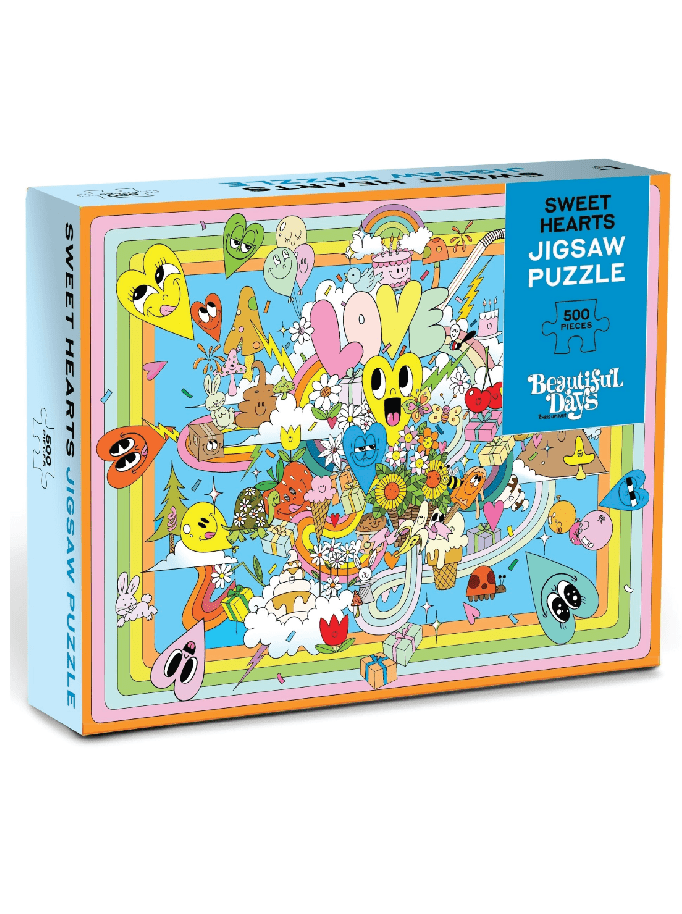 Sweet Hearts 500 - Piece Jigsaw Puzzle by - Foxy’s