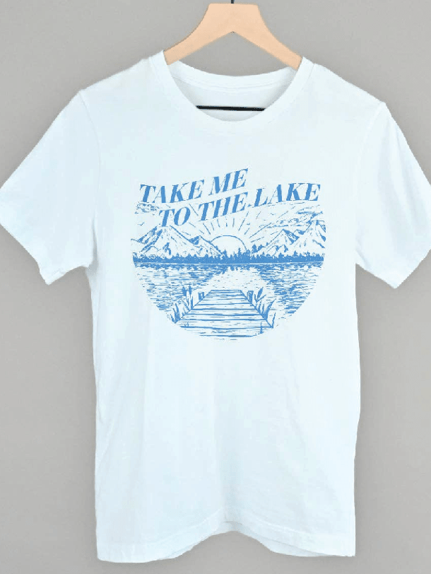 Take Me to the Lake T-Shirt - Comfy Unisex Tee for Lake Lovers! ☀️ - Foxy’s