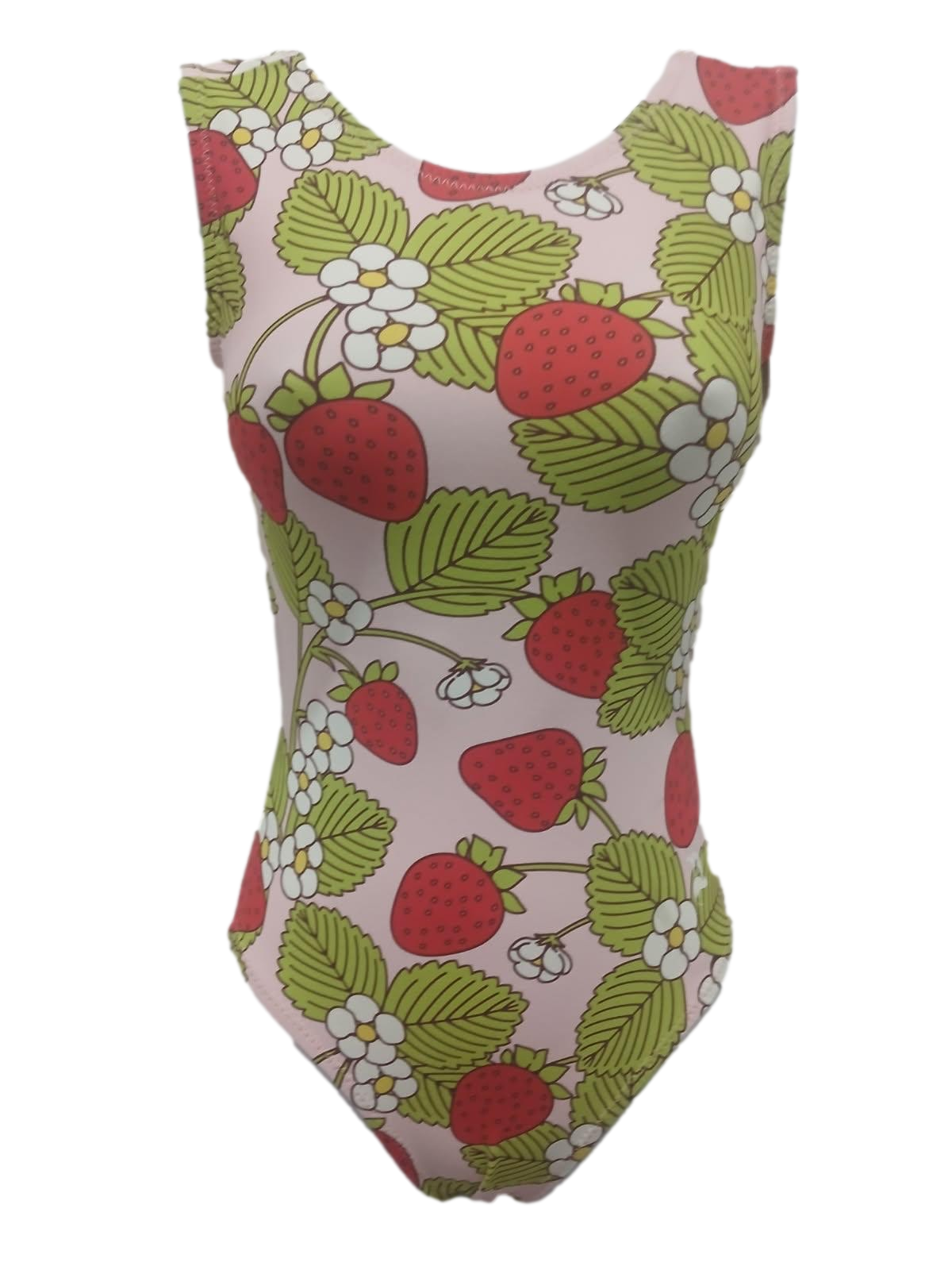 strawberry leotard for girls gymnastics and dance