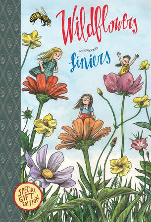 Wildflowers by Finiers children's book cover, special gift edition