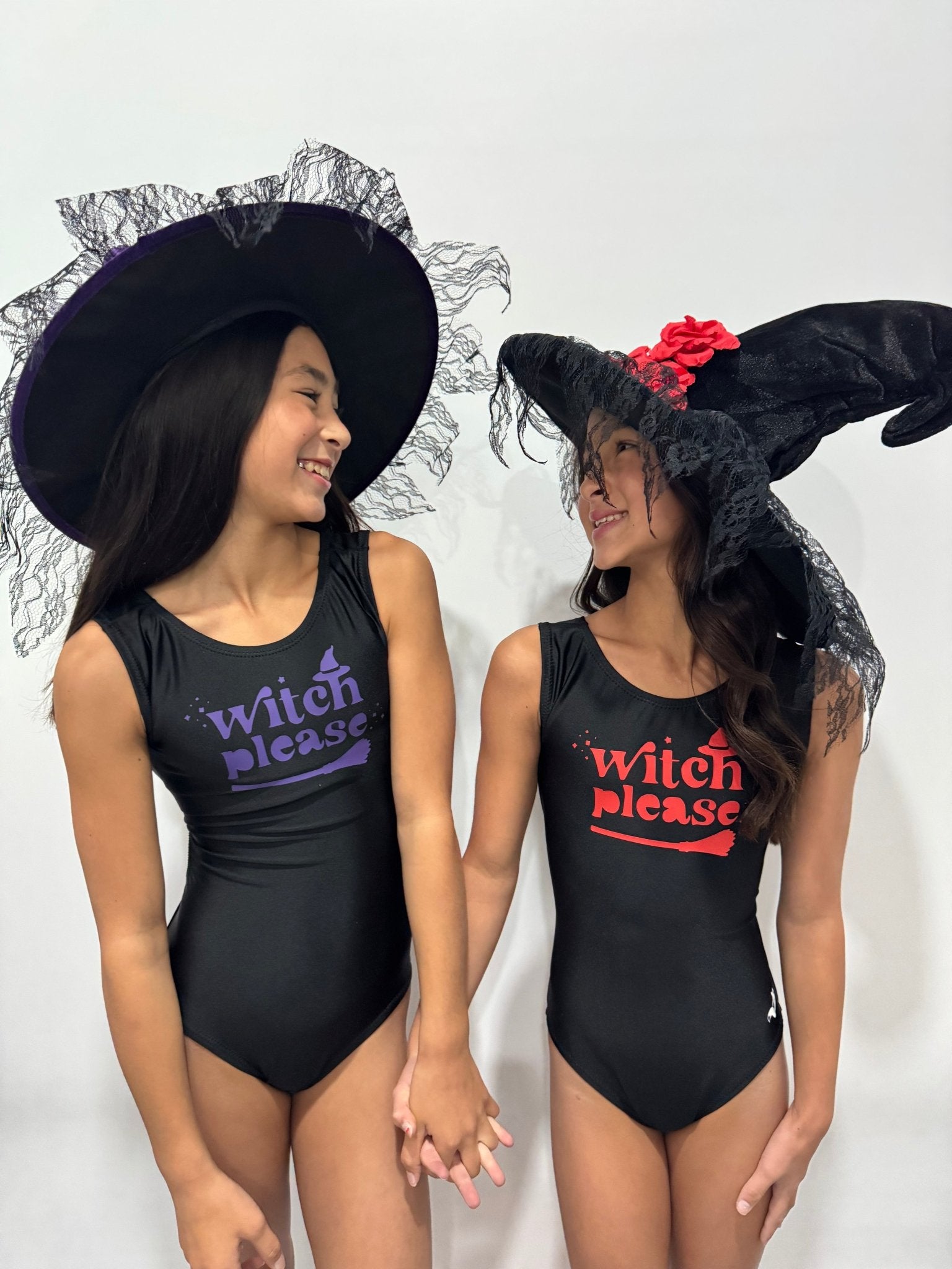 Witch, Please Halloween Gymnastics Leotard (witch or witchout the witch hat) - Foxy’s