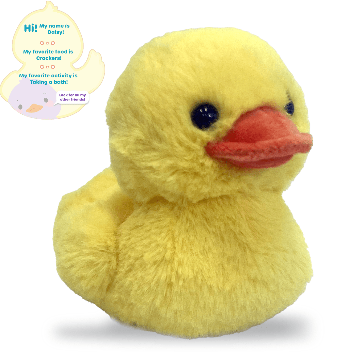 Daisy Duckee 7" Yellow - Foxy’s