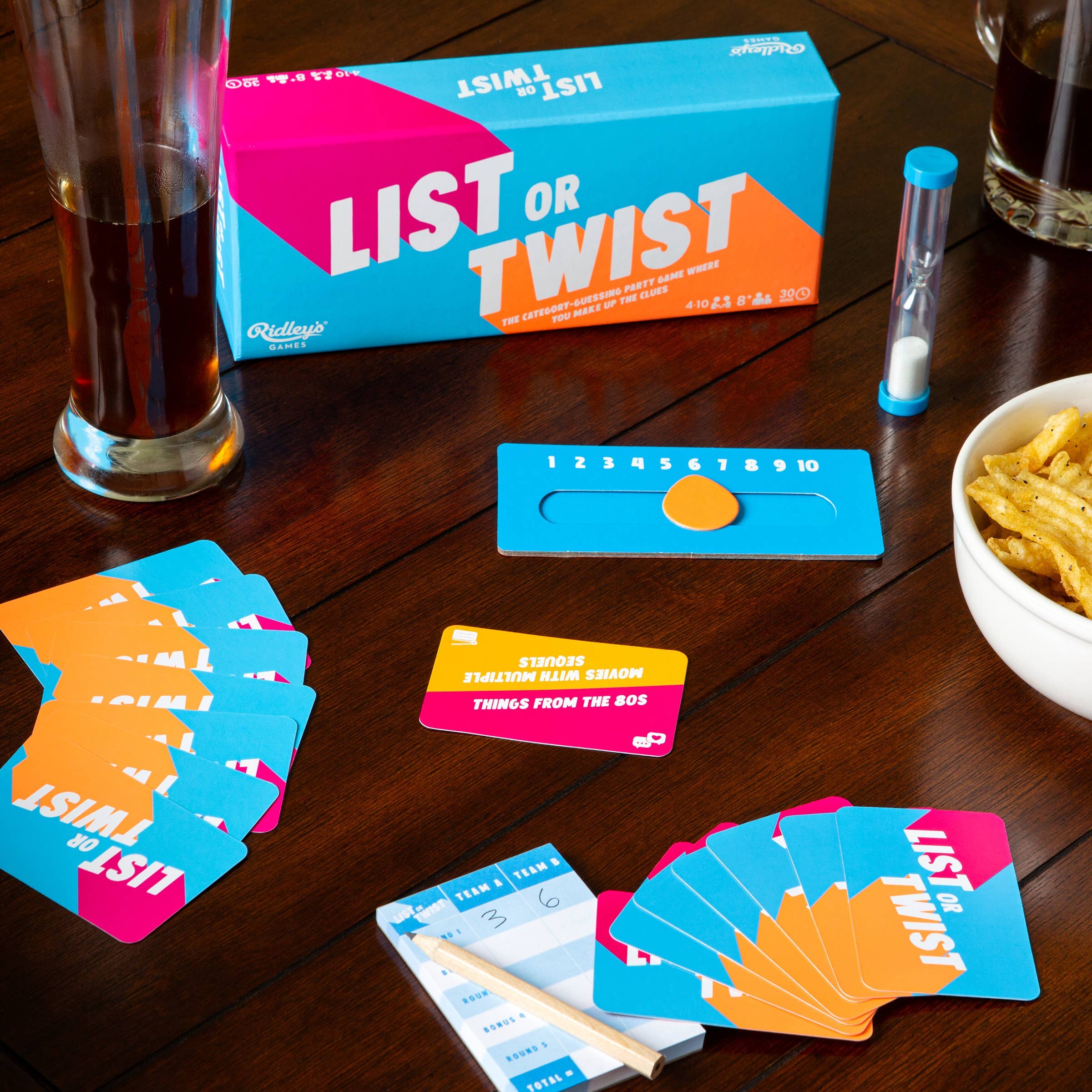 List or Twist Game - Foxy’s