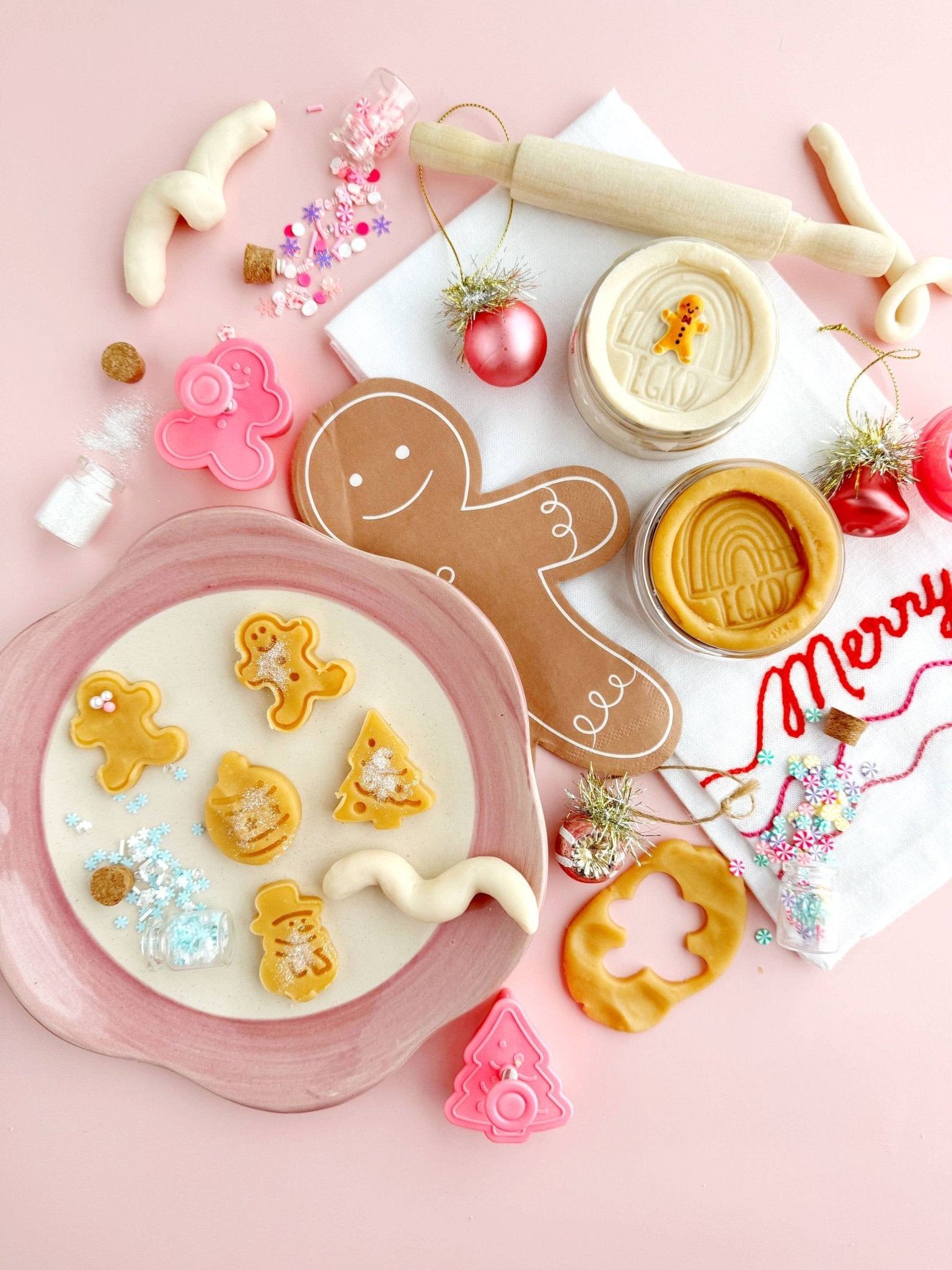 Holiday Cookies KidDough Play Kit - Foxy’s