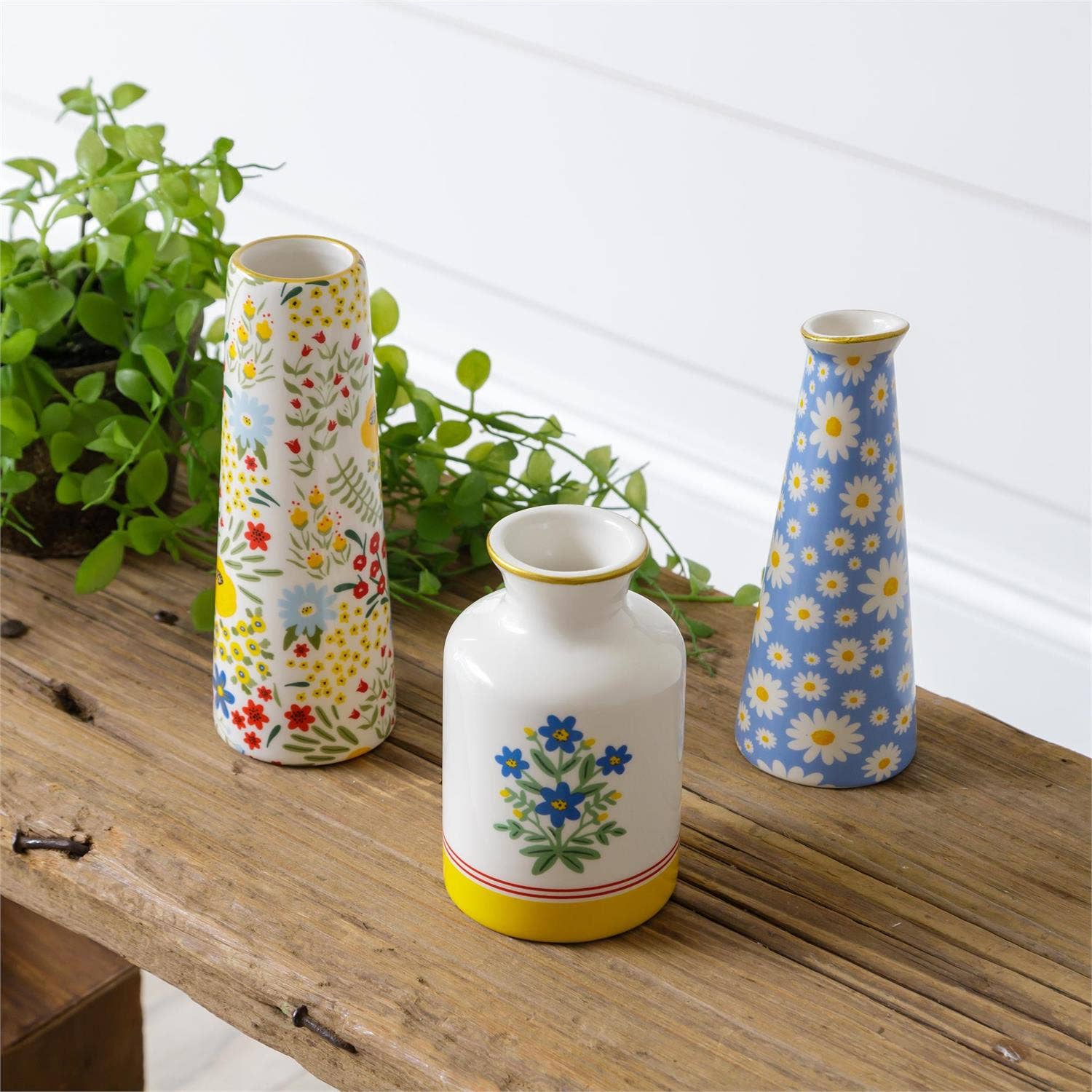 Scattered Petals Bud Vases