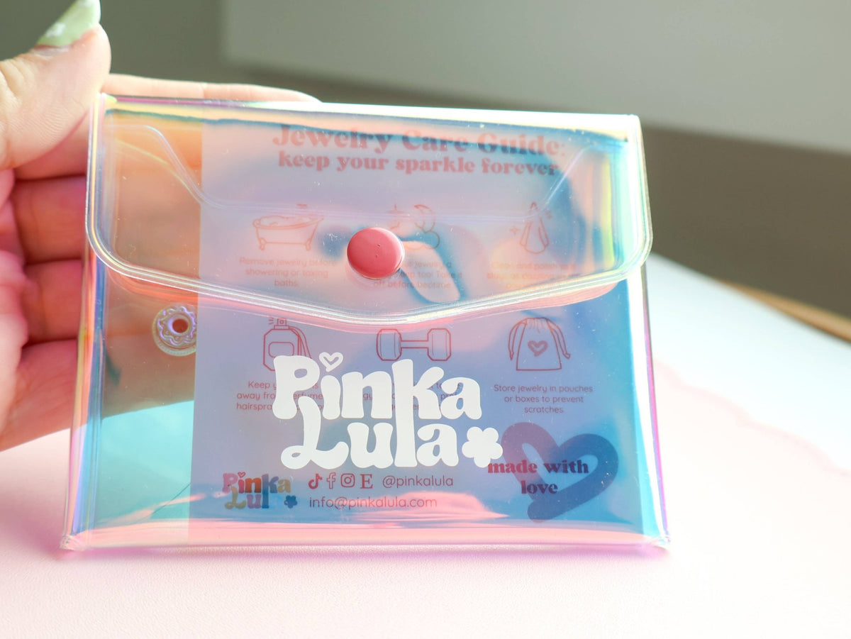 Pinkalula Holographic Pouch - Foxy’s