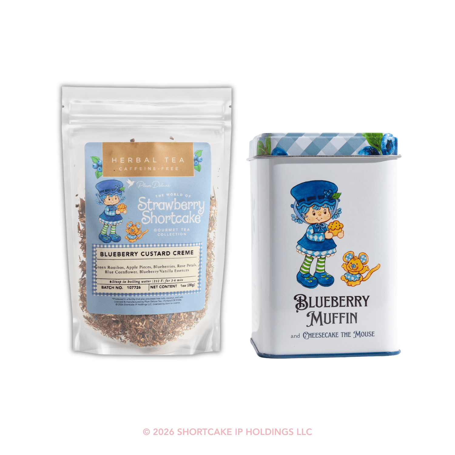 Blueberry Muffin™ Tea Tin - Foxy’s