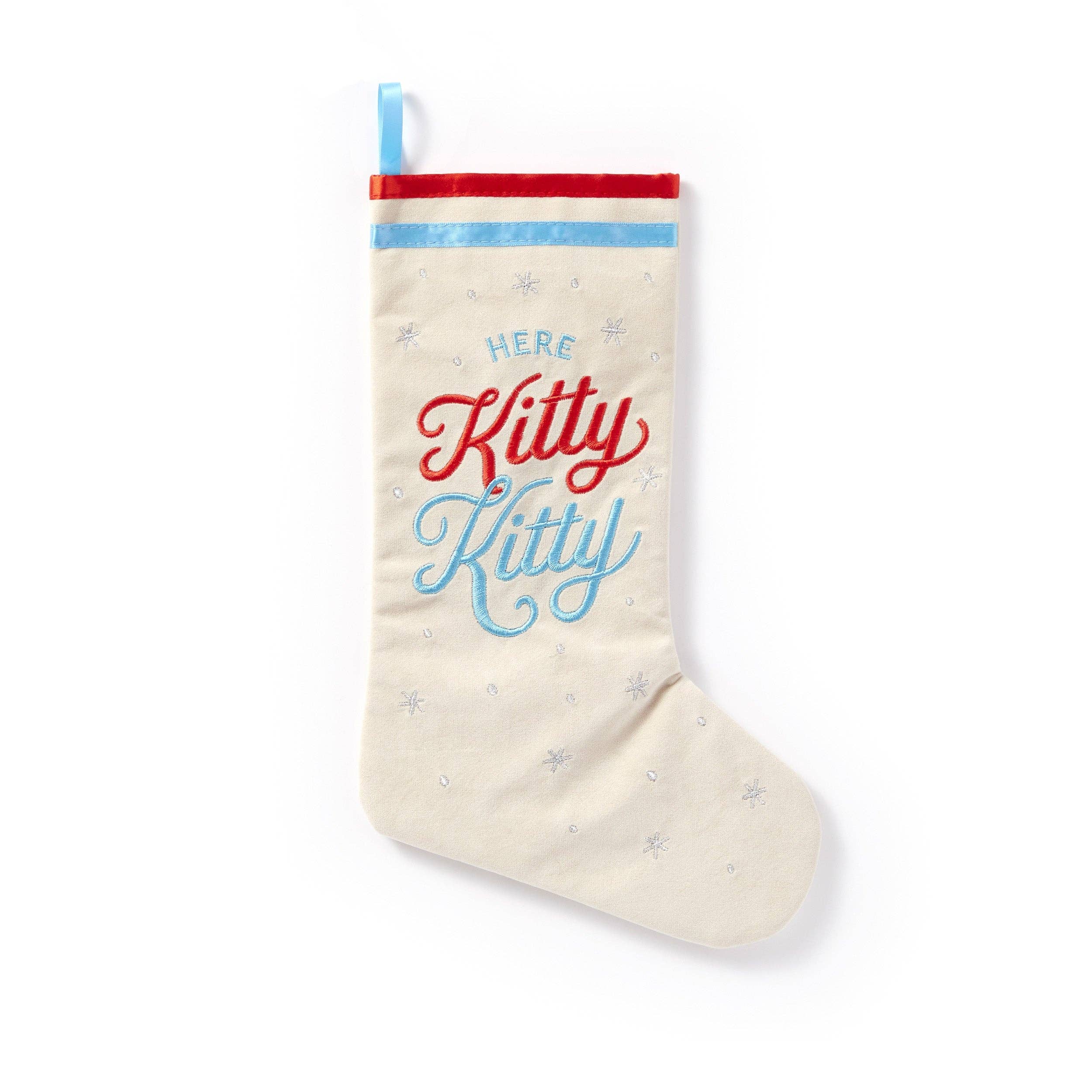 Brass Monkey Here Kitty Kitty Cat Stocking - Foxy’s