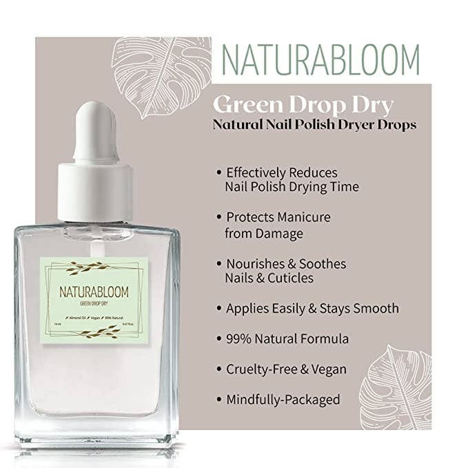 NaturaBloom Green Drop Dry Nail Polish Dryer
