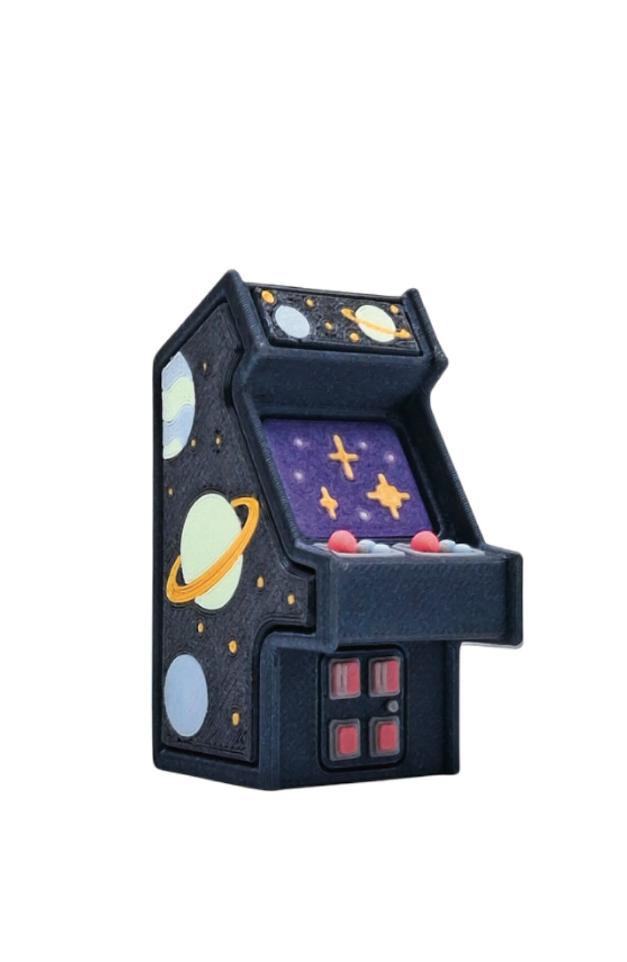 fidget sensory toy that is shaped like an arcade game