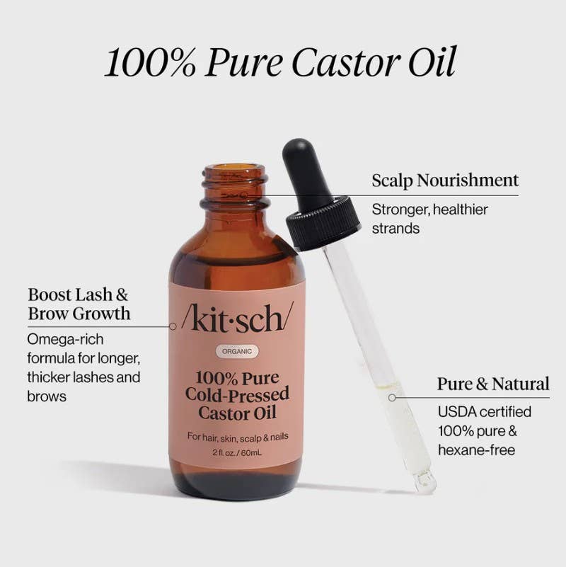 100% Castor Oil - 2oz - Foxy’s