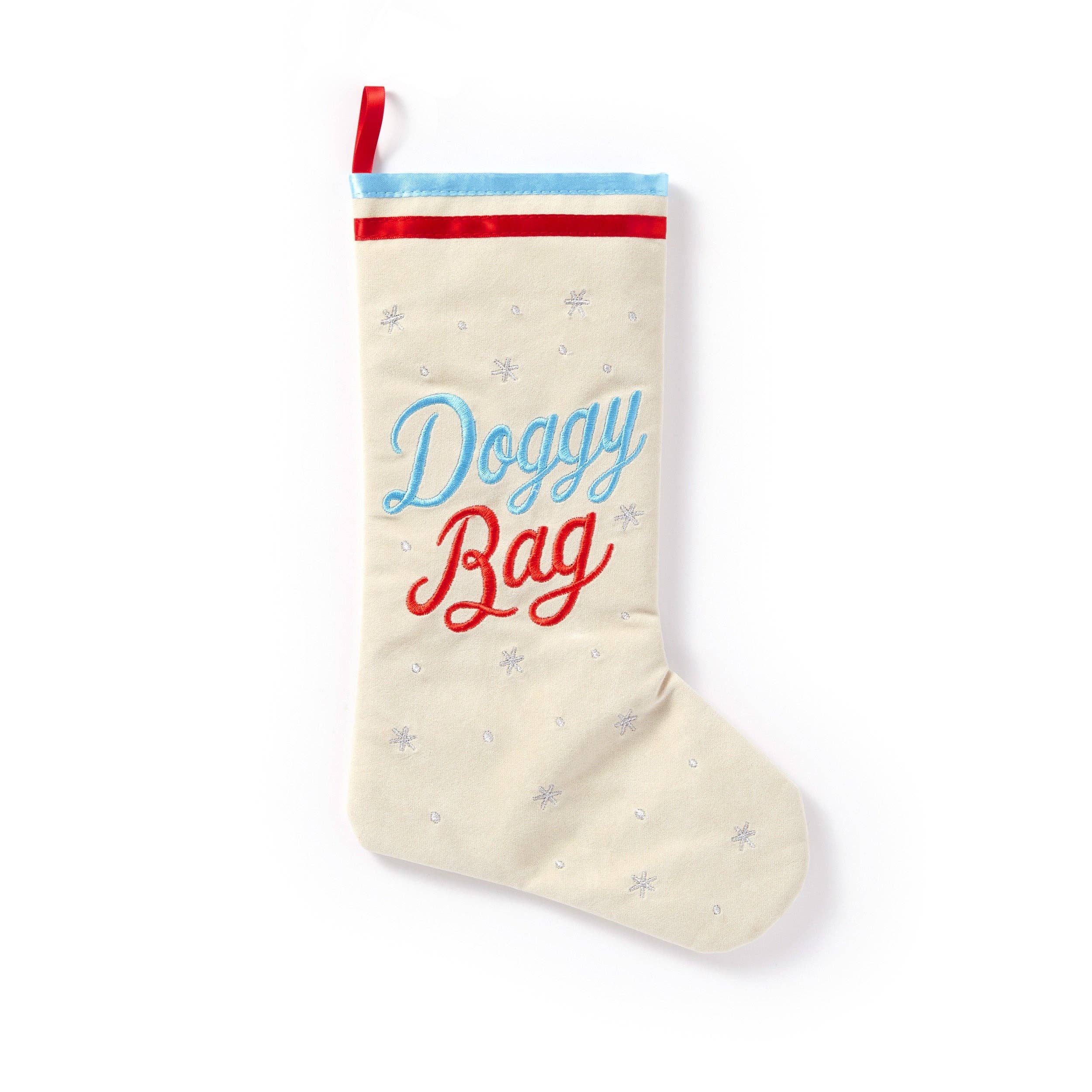 Brass Monkey Doggy Bag Dog Stocking - Foxy’s