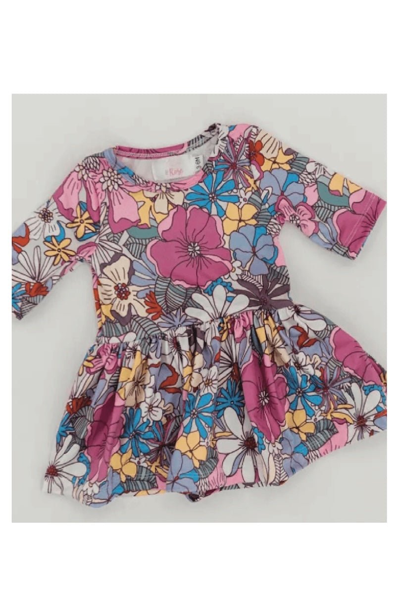 Baby Buttercup Twirl Bodysuit - 18 - 24 Months - Foxy's Leotards Fun & Comfy! - Foxy’s