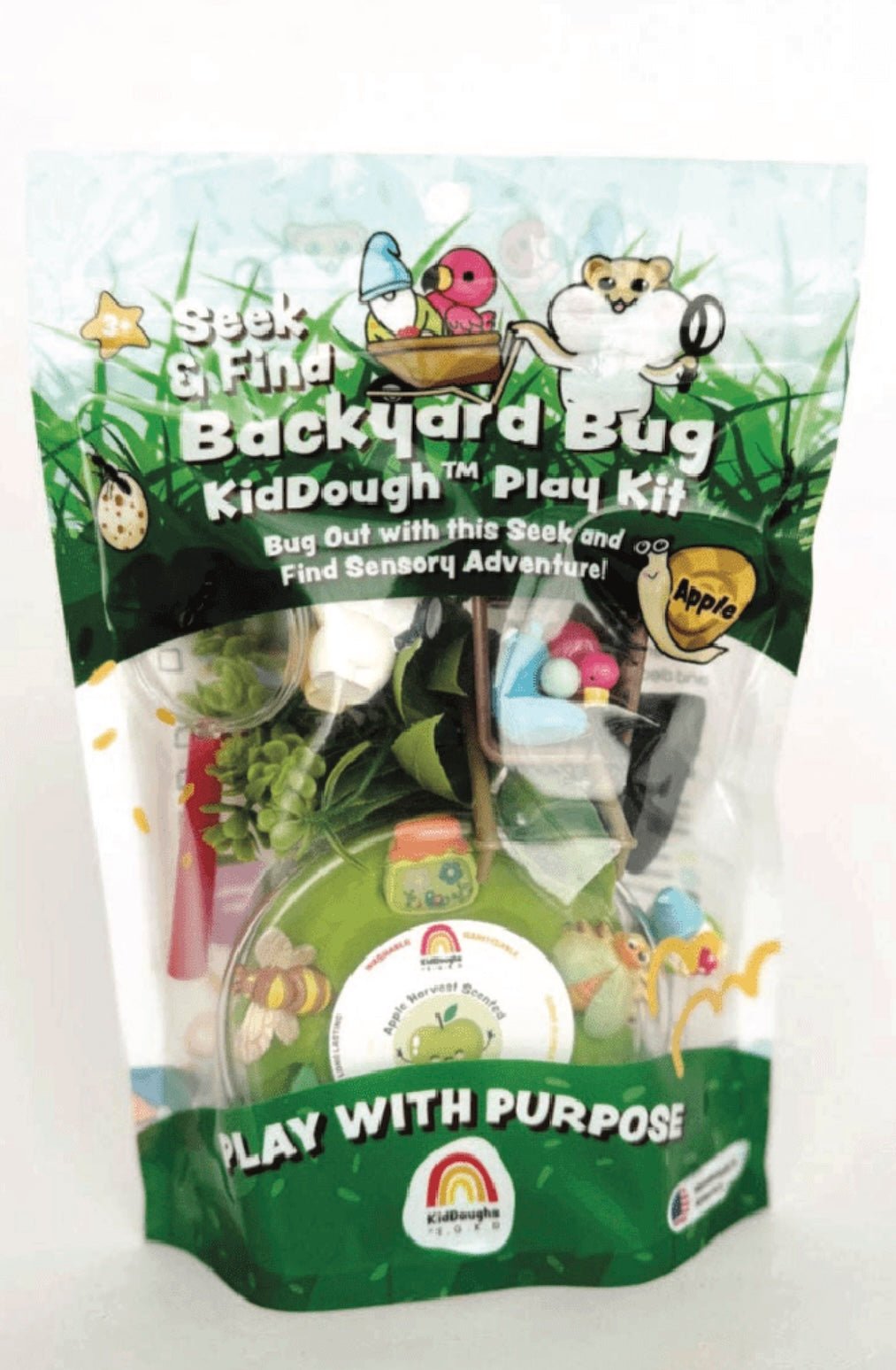 Backyard Bug Seek 'n Find KidDough Play Kit - Foxy’s