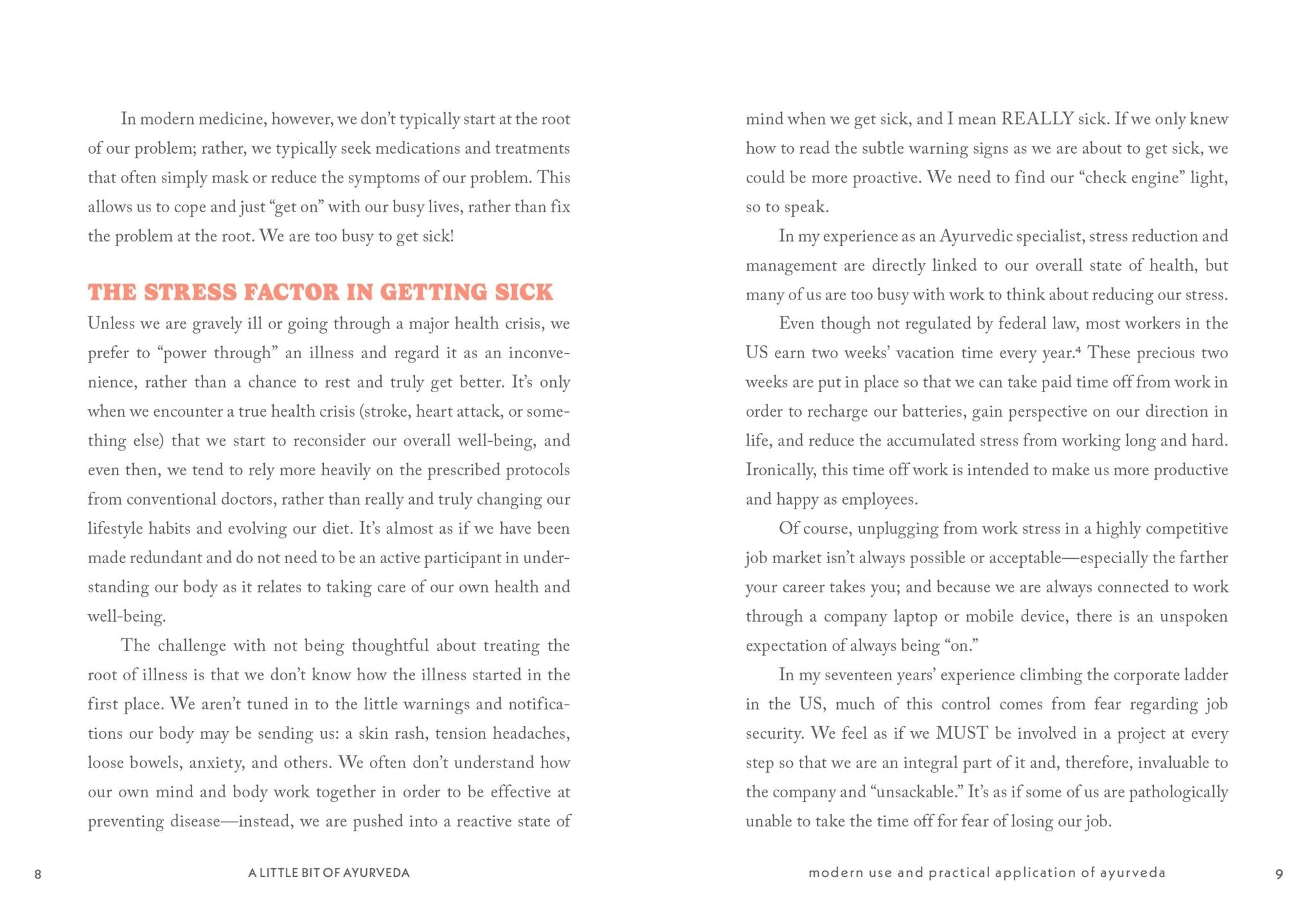 A Little Bit of Ayurveda: An Introduction Book - Foxy’s