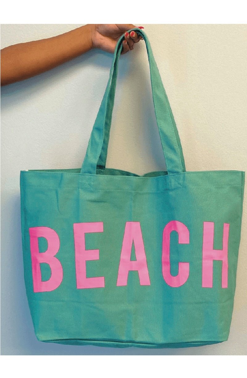 Well Made Beach Canvas Tote - Foxy’s
